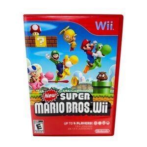 Nintendo Wii - Super Mario Wii - CIB - Tested/Works
